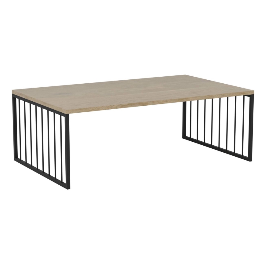 Eglo 424801 - Τραπεζάκι σαλονιού AUKSIDE 53,5x100 cm καφέ/μαύρο