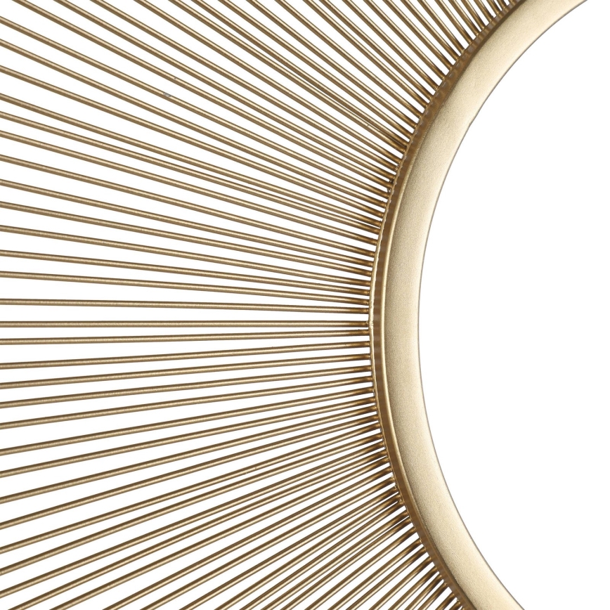 Eglo - Επιτοίχιος καθρέφτης διάμετρος 76 εκ. χρυσό/μαύρο