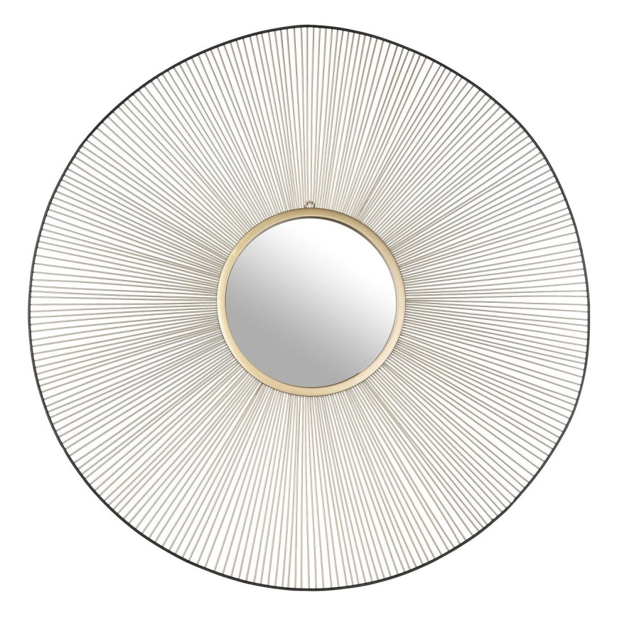 Eglo - Επιτοίχιος καθρέφτης διάμετρος 76 εκ. χρυσό/μαύρο
