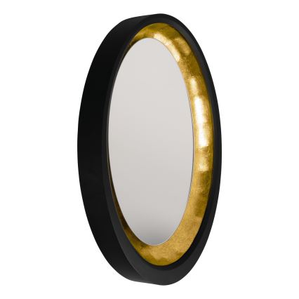 Eglo 425061 - Επιτοίχιος καθρέφτης BONTANG 80x60 cm μαύρο/χρυσό