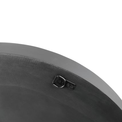 Eglo 425062 - Επιτοίχιος καθρέφτης BONTANG Ø 90 cm μαύρο/χρυσό