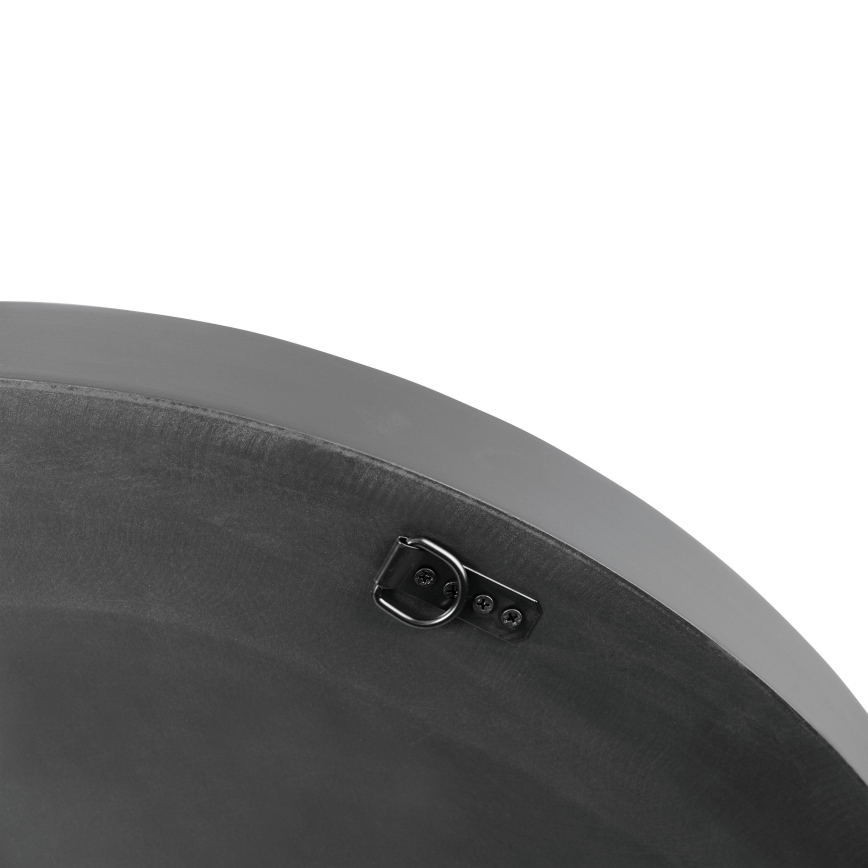 Eglo 425062 - Επιτοίχιος καθρέφτης BONTANG Ø 90 cm μαύρο/χρυσό