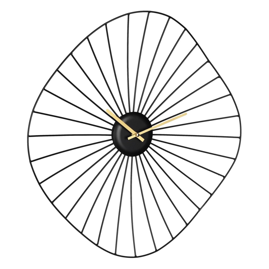 Eglo - Ρολόι τοίχου 1xAA 50x50 cm μαύρο