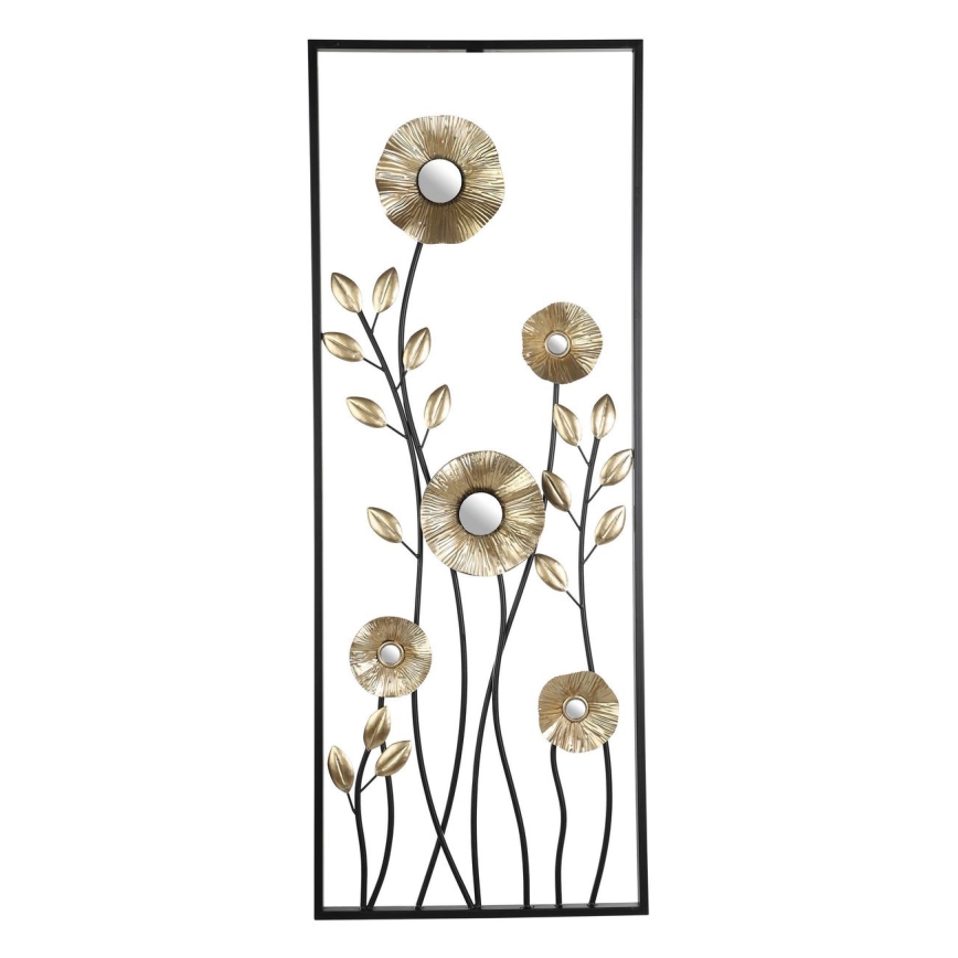 Eglo - Διακοσμητικό τοίχου 100x38,5 cm μαύρο/χρυσό