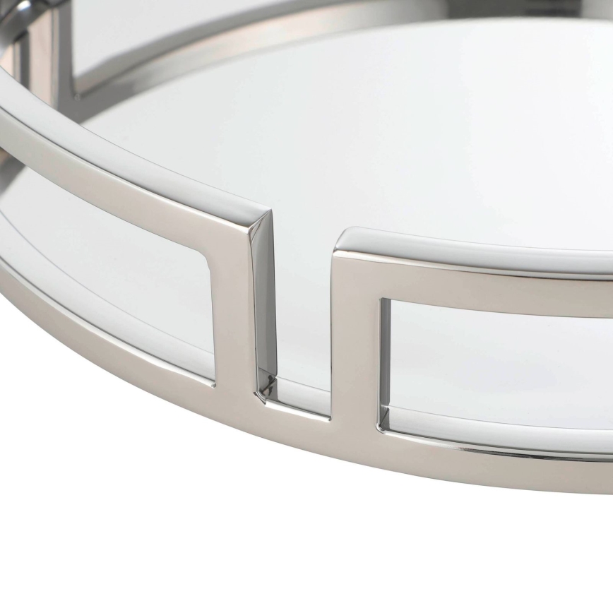 Eglo - Διακοσμητικός δίσκος διάμετρος 38 cm γυαλιστερό χρώμιο