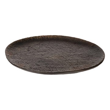 Eglo 427152 - Διακοσμητικός δίσκος FORLEYET Ø 26,5 cm καφέ