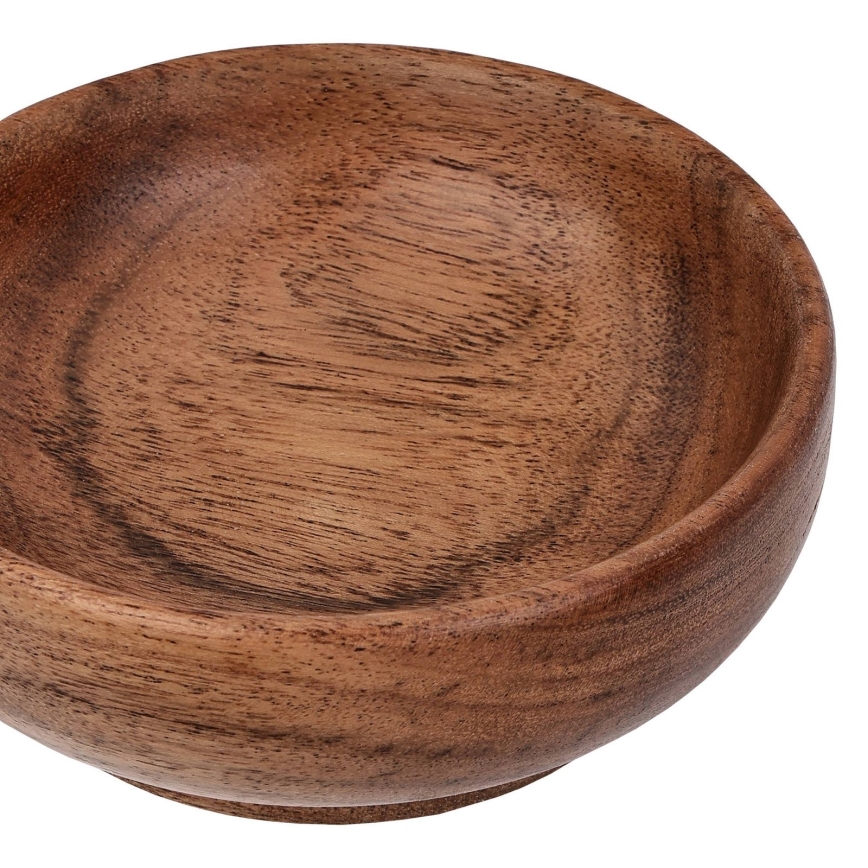 Eglo - Ξύλινο μπωλ διάμετρος 10 cm καφέ