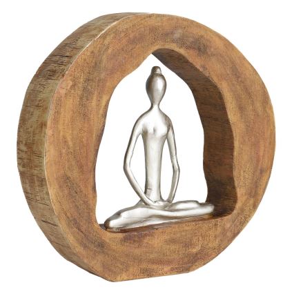 Eglo - Διακοσμητικό 27,2x28,5 cm ξύλο/ρητίνη