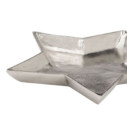Eglo 427425 - Διακοσμητικός δίσκος AMBOLOSY 30x32 cm ασημί