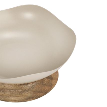 Eglo - Διακοσμητικός δίσκος διάμετρος 14,5 cm μπεζ