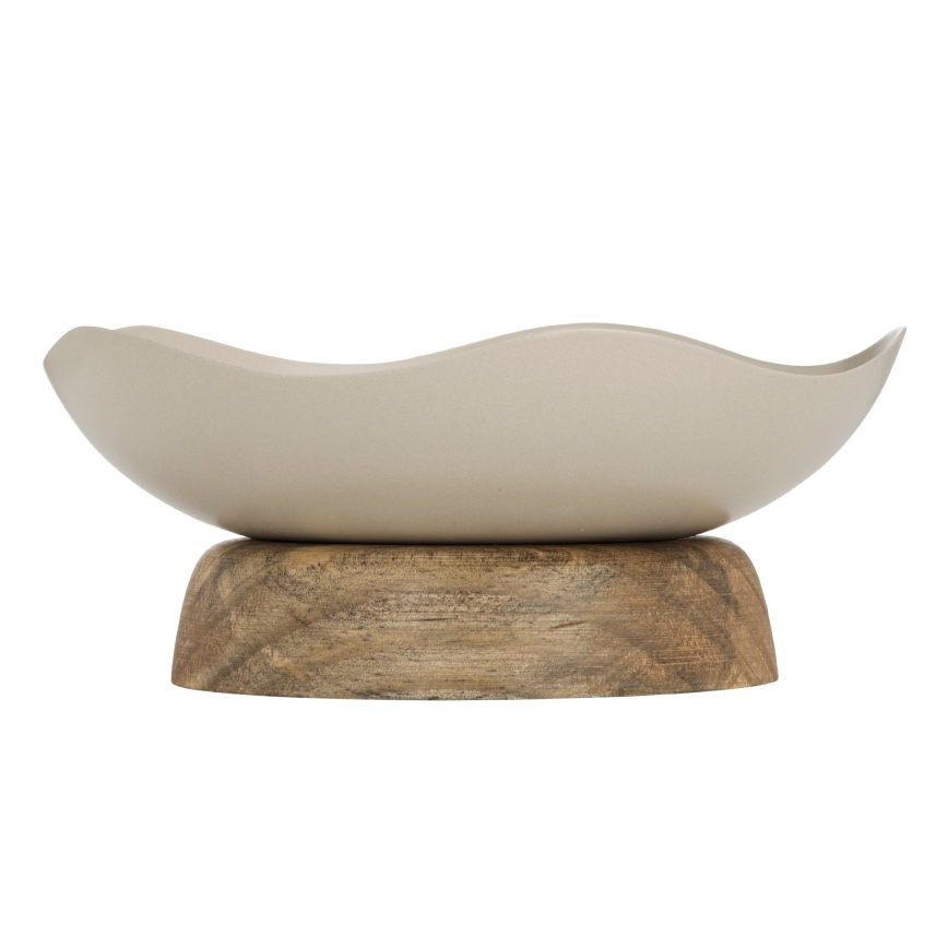 Eglo - Διακοσμητικός δίσκος διάμετρος 14,5 cm μπεζ