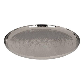 Eglo 427598 - Διακοσμητικός δίσκος FORLEYET Ø 30 cm γυαλιστερό χρώμιο