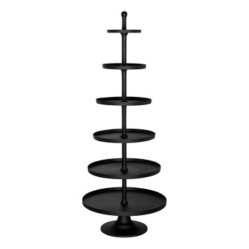 Eglo 427651 - Σταντ σερβιρίσματος BABIRIK 206x79 cm μαύρο