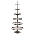 Eglo 427652 - Βάση σερβιρίσματος BABIRIK 206x79 cm ασημί