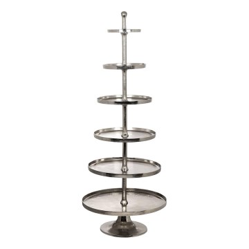 Eglo 427652 - Βάση σερβιρίσματος BABIRIK 206x79 cm ασημί
