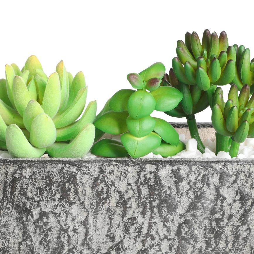 Eglo - Τεχνητό φυτό σε γλάστρα 14,5x17,8 εκ. παχύφυτο