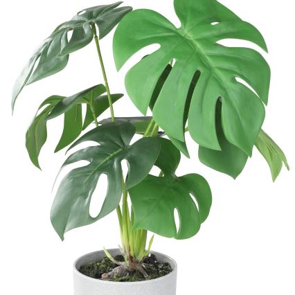 Eglo - Τεχνητό φυτό σε γλάστρα 42x30 cm monstera