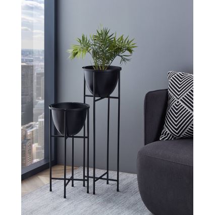 Eglo - Μεταλλικό κασπώ 73x23,5 cm μαύρο