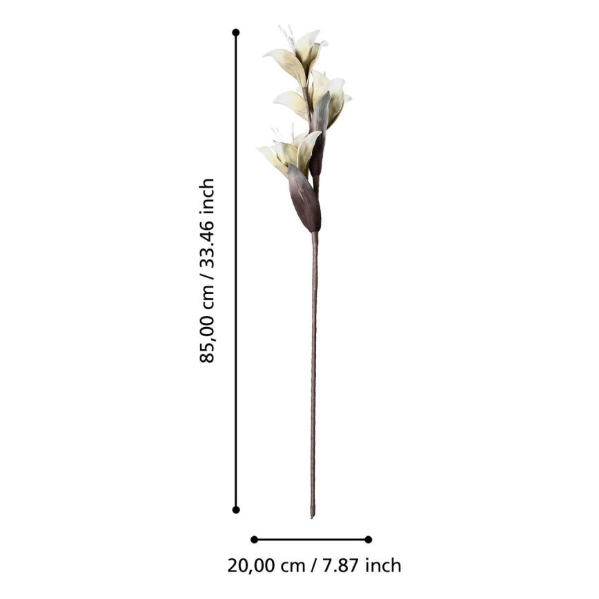 Eglo - Artificial λουλούδι 85 cm λευκό