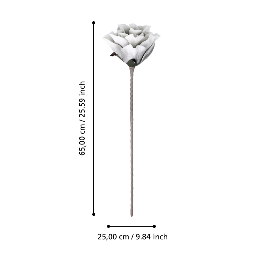 Eglo - Τεχνητό λουλούδι 65 cm λευκό