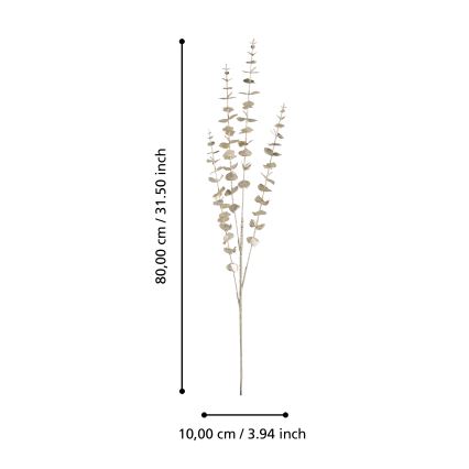 Eglo - Τεχνητό λουλούδι 80 cm χρυσό