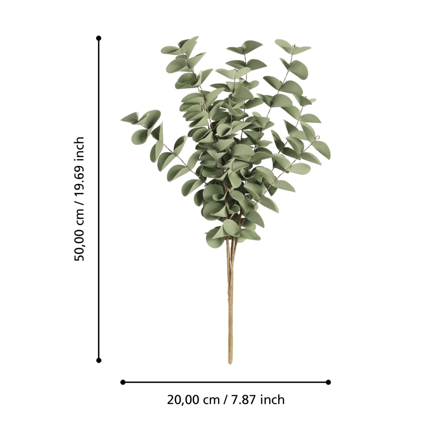 Eglo - Τεχνητό λουλούδι 50 cm πράσινο