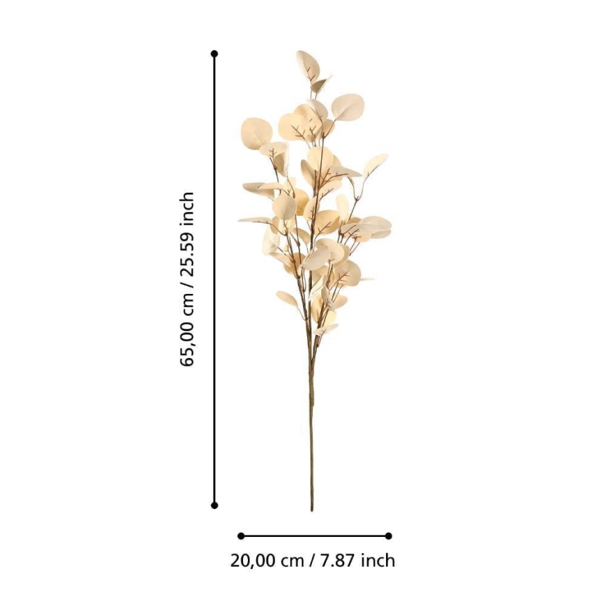 Eglo - Τεχνητό λουλούδι 65 cm χρυσό