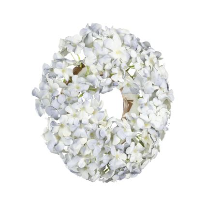 Eglo 428206 - Στεφάνι με τεχνητά λουλούδια SOLVANG δ. 35 cm μπλε