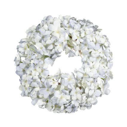 Eglo 428206 - Στεφάνι με τεχνητά λουλούδια SOLVANG δ. 35 cm μπλε
