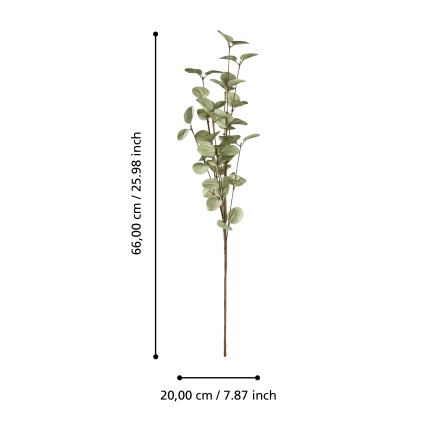 Eglo - Τεχνητό λουλούδι 66 cm πράσινο