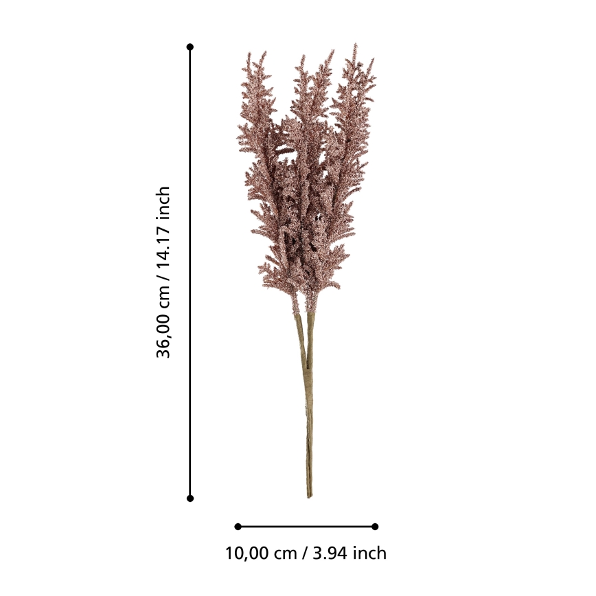 Eglo - Τεχνητό λουλούδι 36 cm κόκκινο