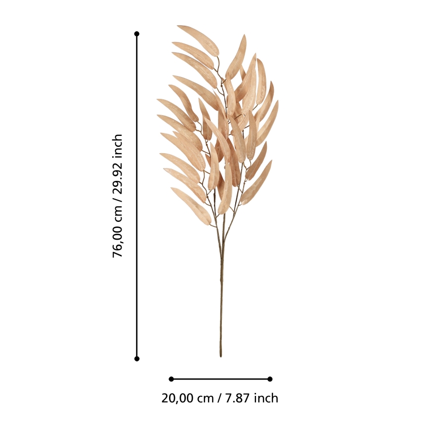 Eglo - Τεχνητό λουλούδι 76 cm πορτοκαλί