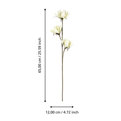 Eglo - Τεχνητό λουλούδι 65 cm κίτρινο