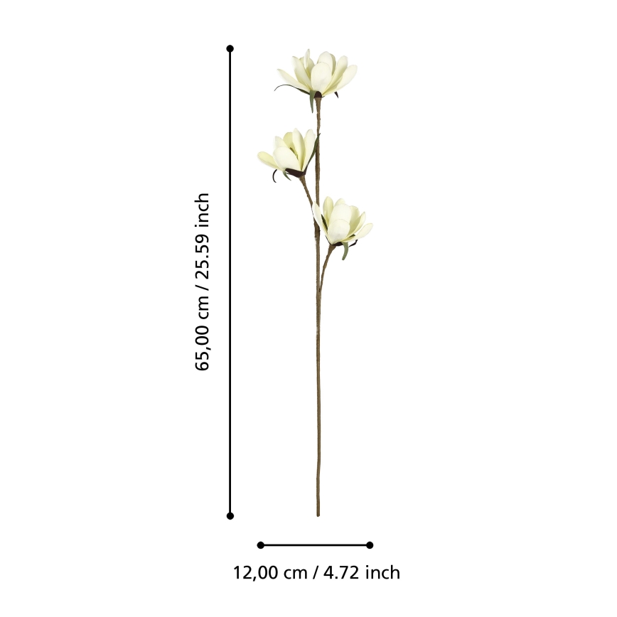 Eglo - Τεχνητό λουλούδι 65 cm κίτρινο