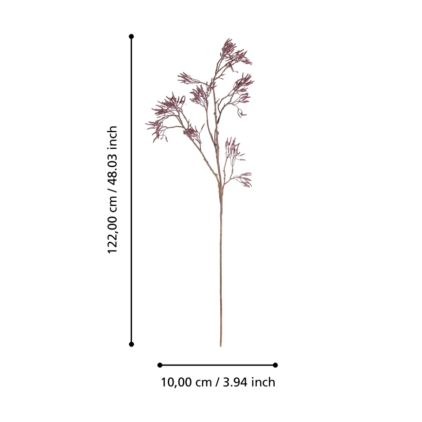 Eglo - Τεχνητό λουλούδι 122 cm μωβ