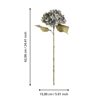 Eglo - Τεχνητό λουλούδι 62 cm πράσινο