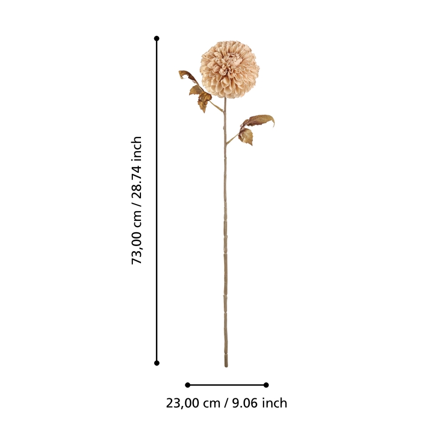 Eglo - Τεχνητό λουλούδι 73 cm μπεζ