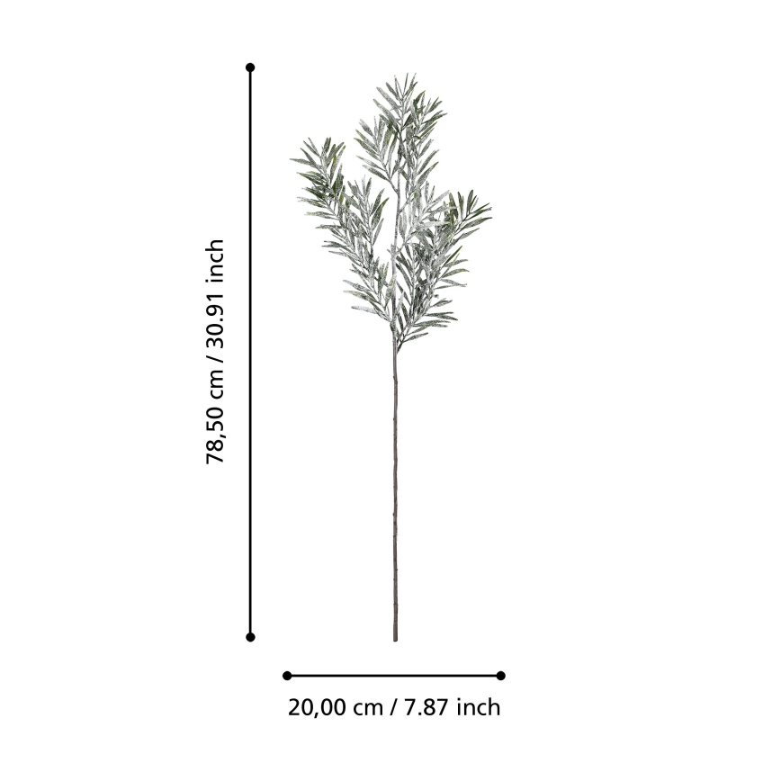 Eglo - Τεχνητό λουλούδι 78,5 cm πράσινο