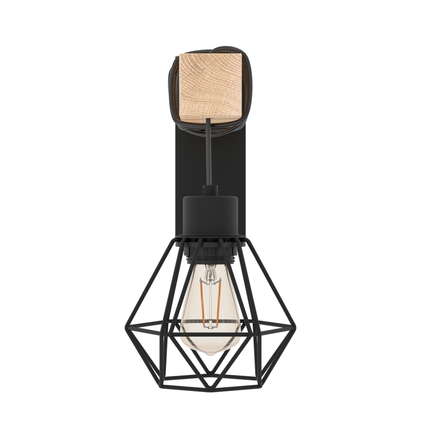 Eglo - Φως τοίχου TOWNSHEND 1xE27/60W/230V