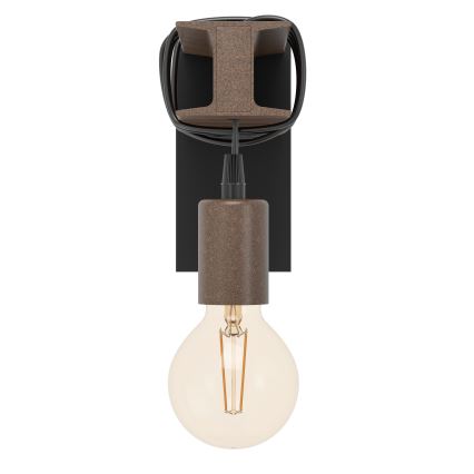 Eglo - Φως τοίχου TOWNSHEND 1xE27/10W/230V