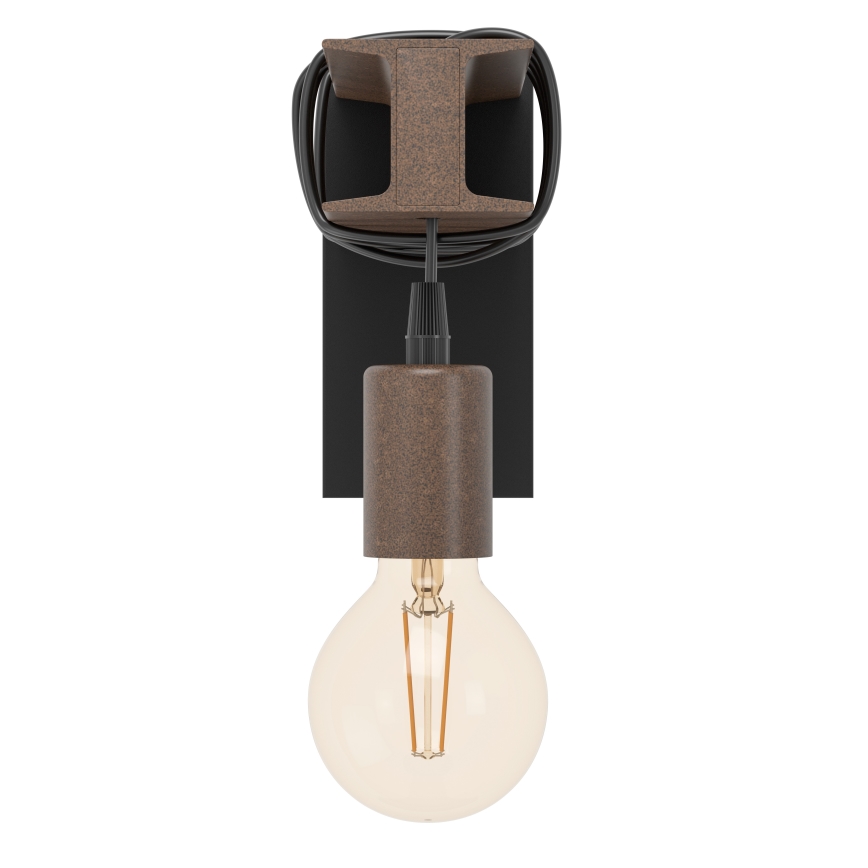 Eglo - Φως τοίχου TOWNSHEND 1xE27/10W/230V