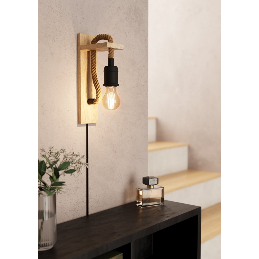 Eglo - Φως τοίχου 1xE27/28W/230V