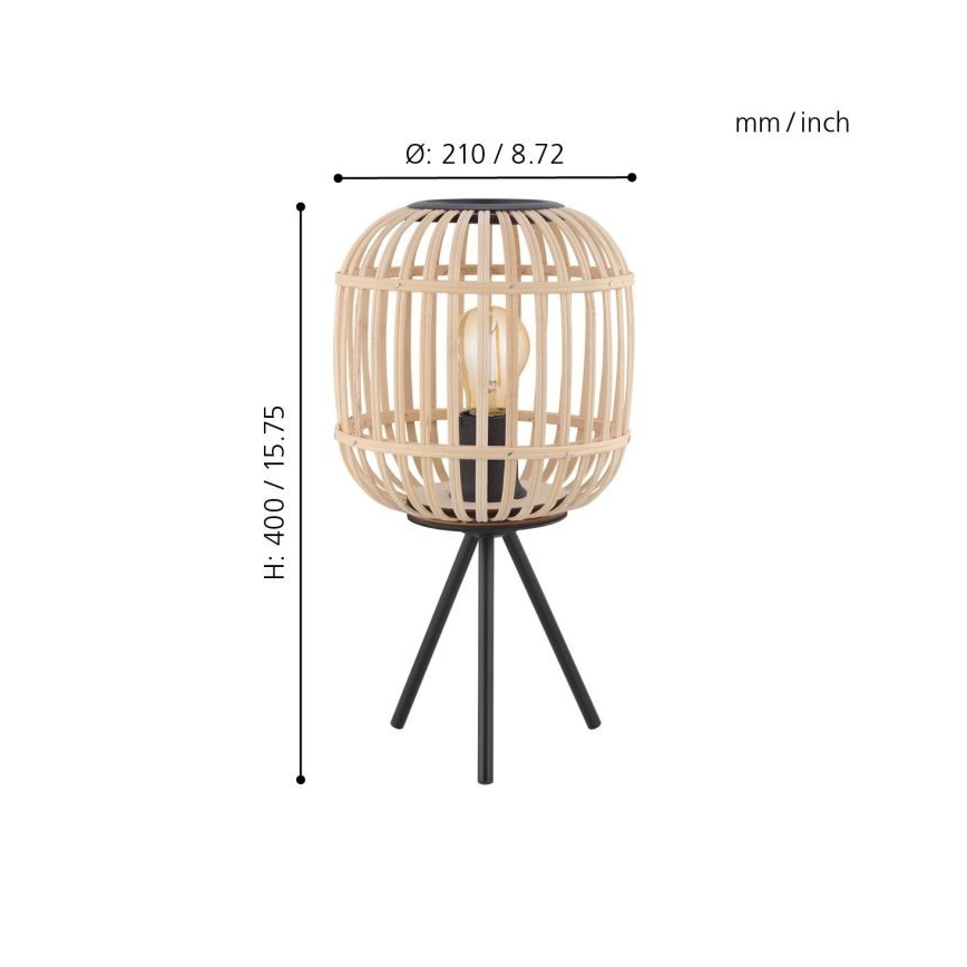 Eglo - Επιτραπέζια λάμπα 1xE27/28W/230V