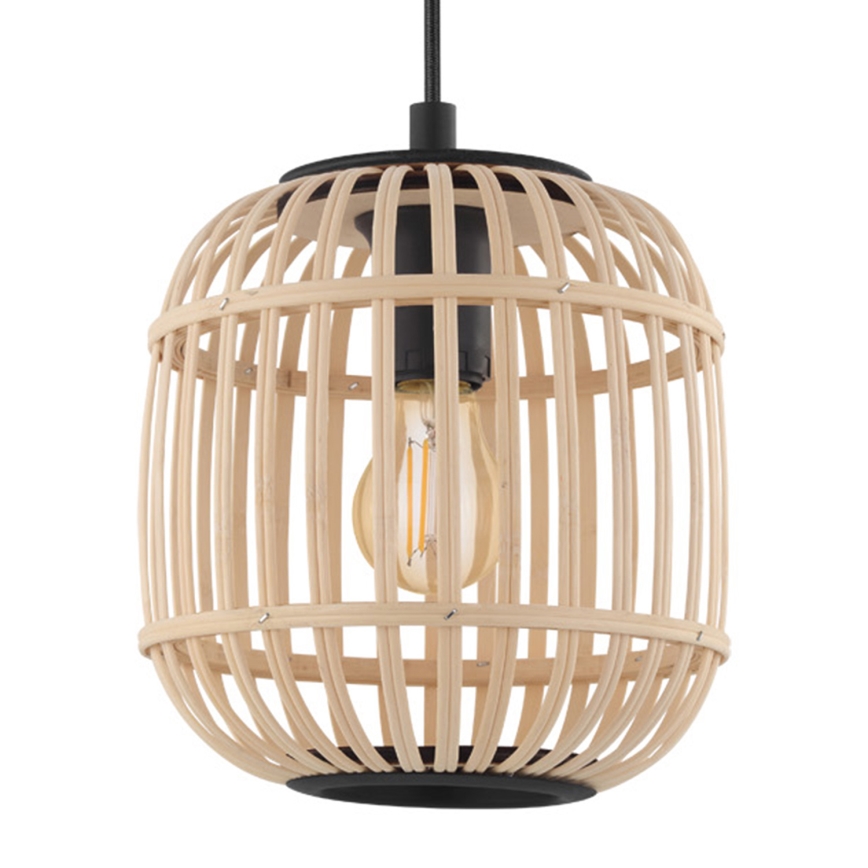 Eglo 43231 - Πολύφωτο σε σχοινί BORDESLEY 1xE27/28W/230V διάμετρος 210mm