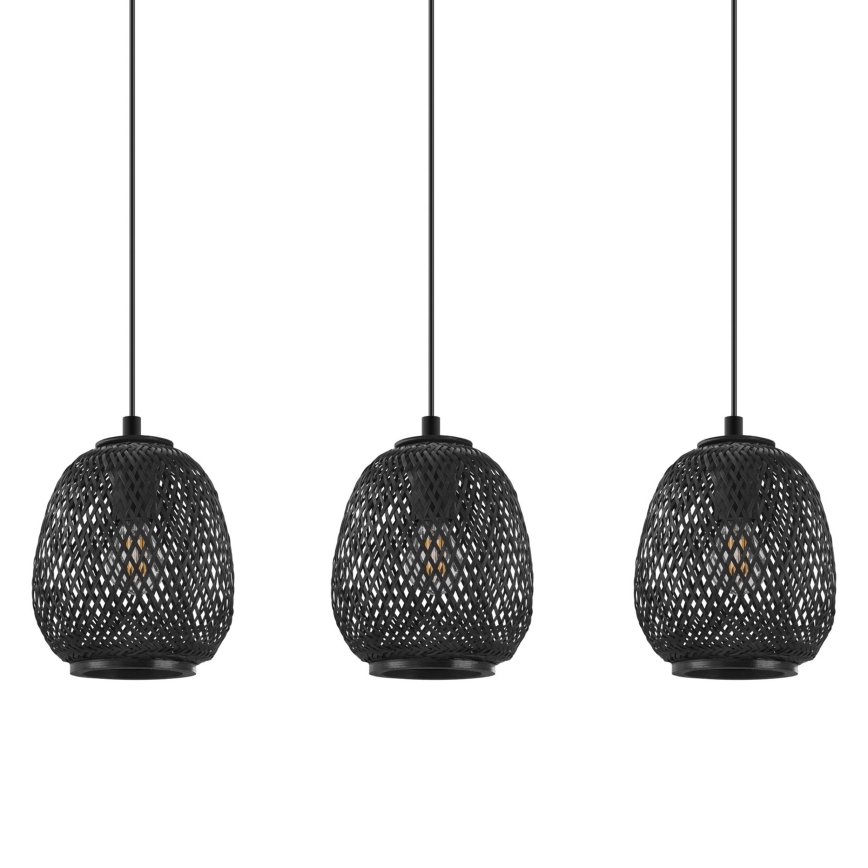Eglo - Πολύφωτο σε σχοινί 3xE27/40W/230V