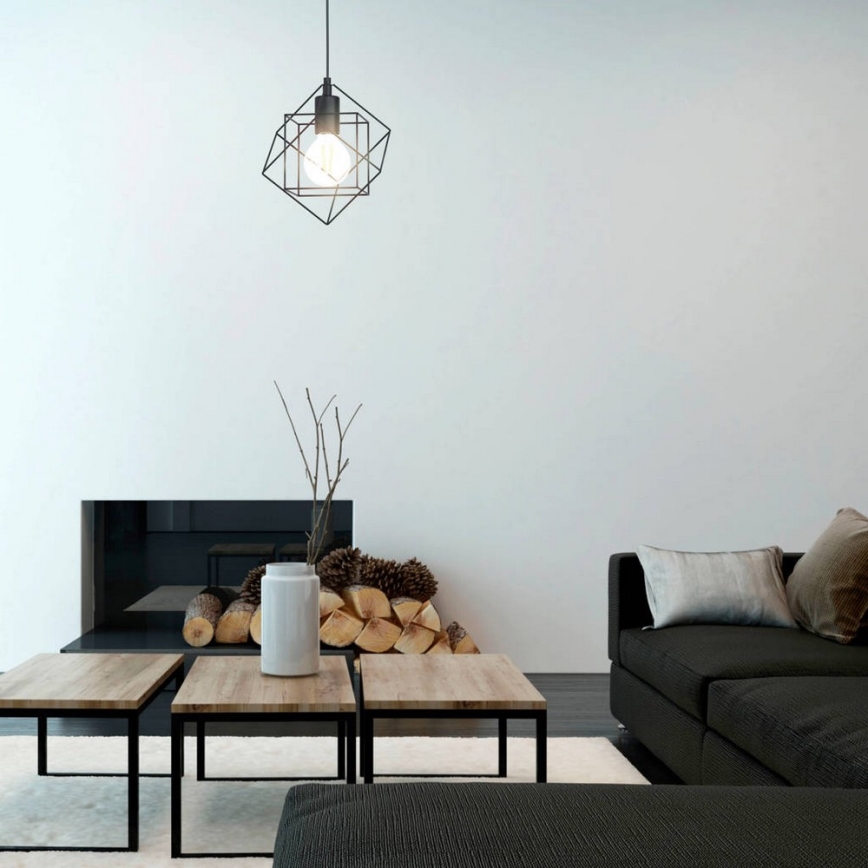 Eglo - Πολύφωτο σε σχοινί 1xE27/60W/230V