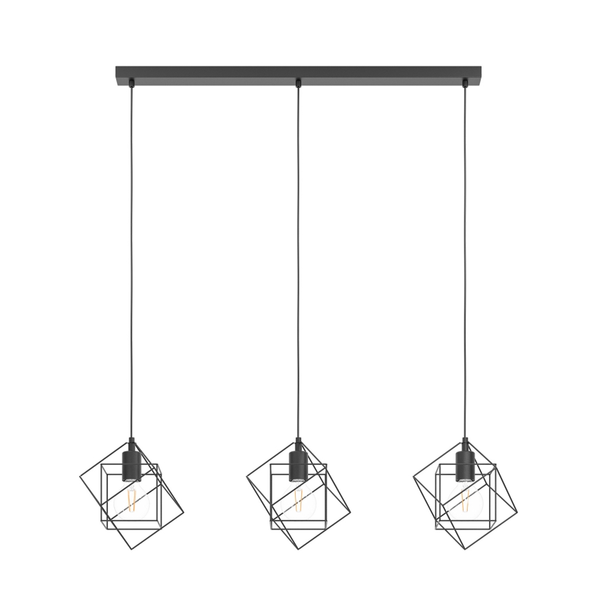 Eglo - Πολύφωτο σε σχοινί 3xE27/60W/230V