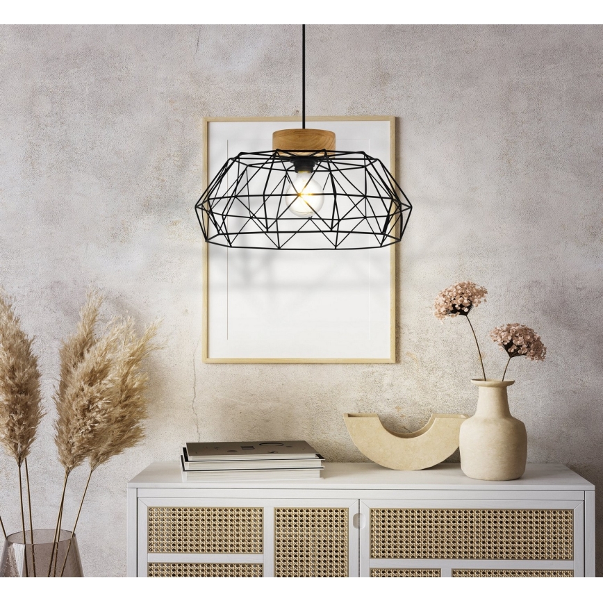 Eglo - Πολύφωτο σε σχοινί 1xE27/60W/230V
