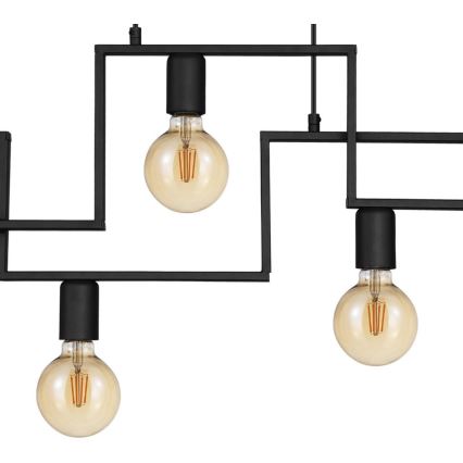 Eglo - Πολύφωτο σε σχοινί 7xE27/60W/230V