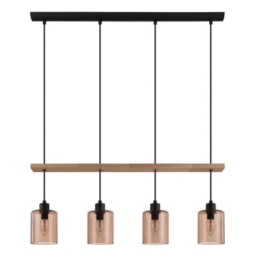 Eglo 43368 - Κρεμαστό φωτιστικό με καλώδιο COOLMONT 4xE14/40W/230V